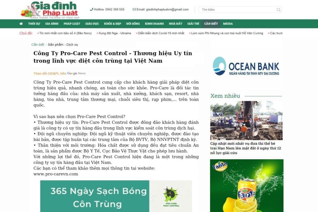 báo gia đình pháp luật