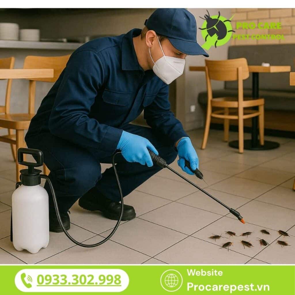 Diệt gián nhà hàng hiệu quả bằng phương pháp sinh học đang là xu hướng được ưa chuộng trong ngành dịch vụ ăn uống chuyên nghiệp.