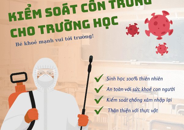Kiểm Soát Côn Trùng Cho Nhà Trẻ