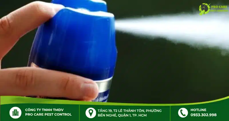 Phun thuốc diệt mối có độc không?