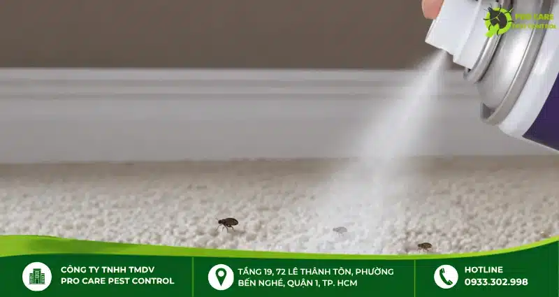 Bọ chét trên giường từ đâu ra? Cách diệt nhanh, hiệu quả