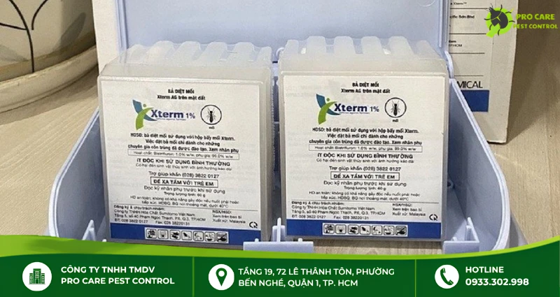 Bả kiểm soát mối Xterm 1%
