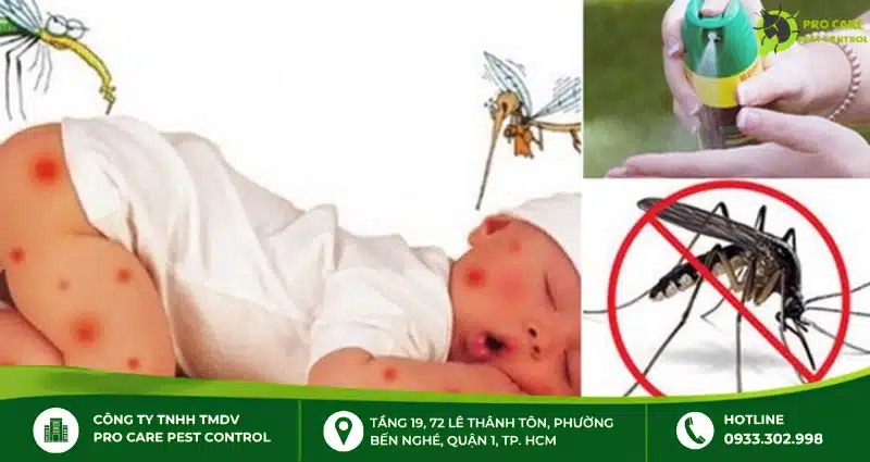 Thuốc xịt muỗi có độc không đối với trẻ em