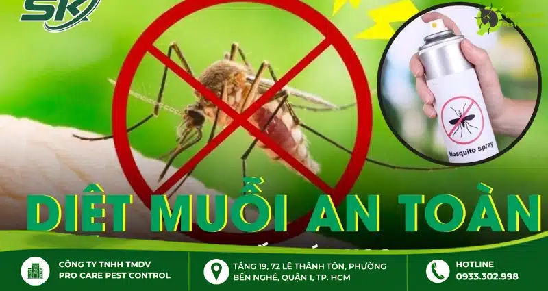 Giải pháp kiểm soát muỗi chuyên nghiệp