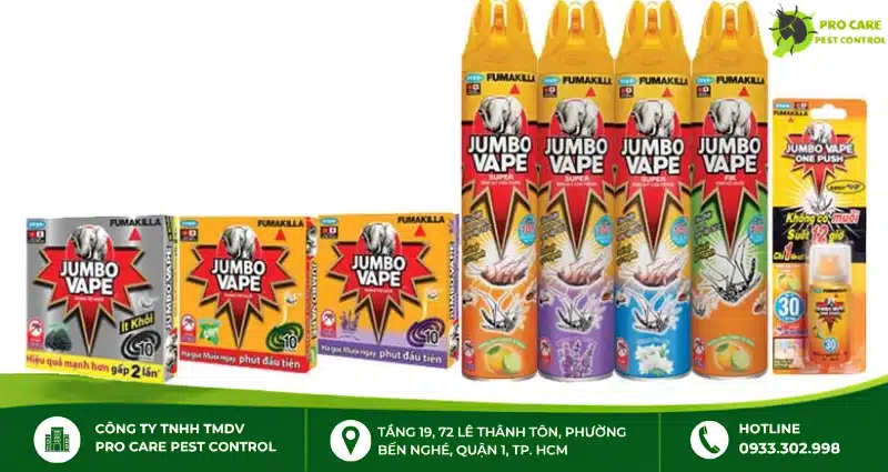 Thuốc xịt muỗi Jumbo