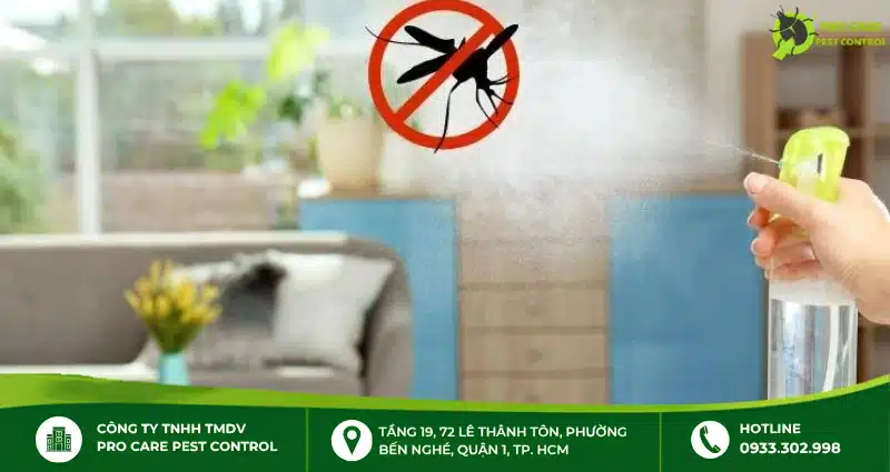 Cách sử dụng xịt muỗi Mosfly