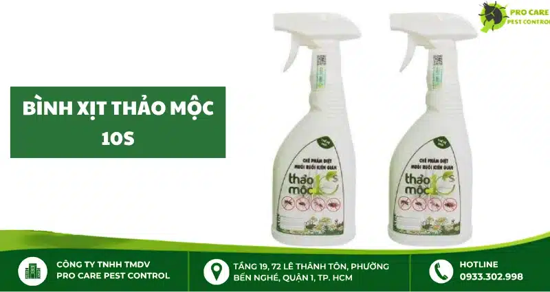 Bình xịt thảo mộc 10s