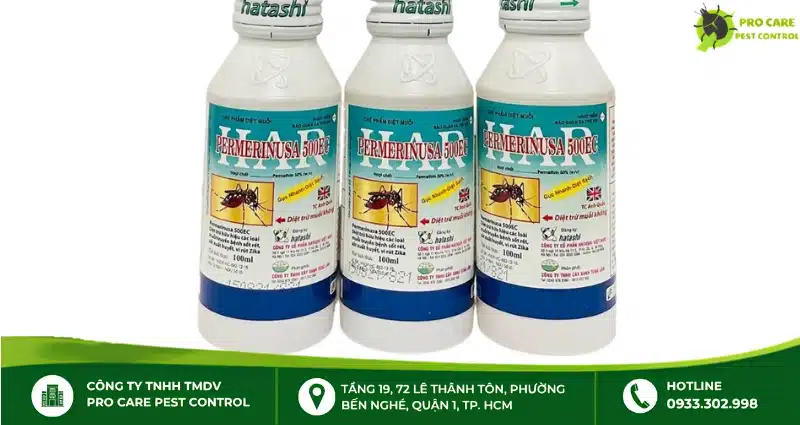 Chế phẩm diệt muỗi Permerinusa
