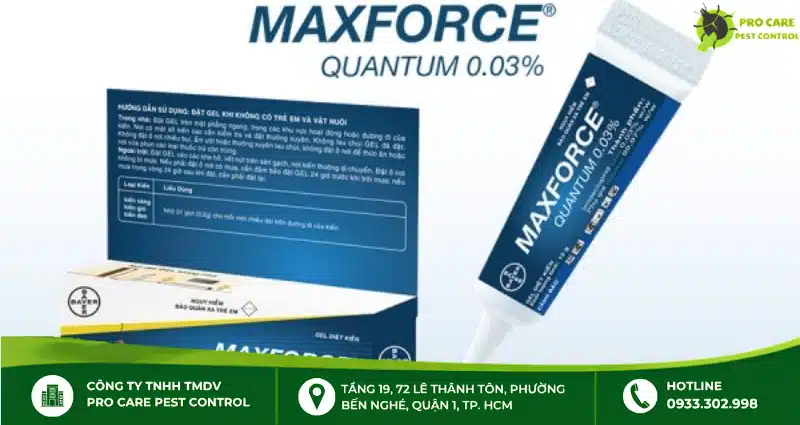 Thuốc diệt kiến đen trong nhà Maxforce Quantum
