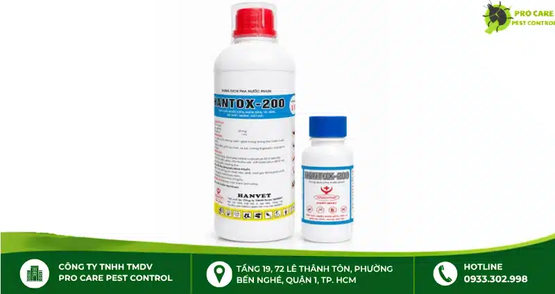 Thuốc diệt kiến đen dạng bột HanVet Hantox