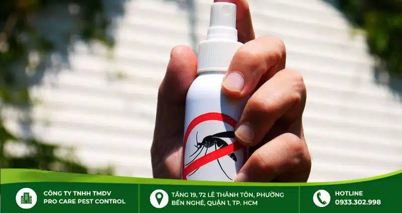 Những sai lầm phổ biến khi tự xịt muỗi tại nhà