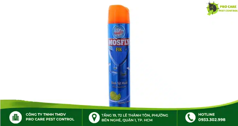 Thuốc xịt muỗi Mosfly FIK