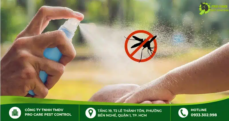 Cách lựa chọn xịt muỗi không độc an toàn hơn